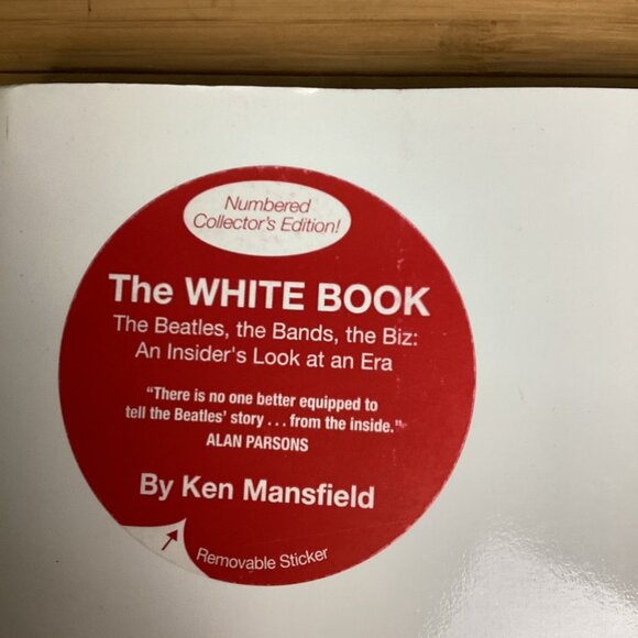 The White Book The Beatles the Bands the Biz by Mansfield Ken Paperback - Picture 2 of 8